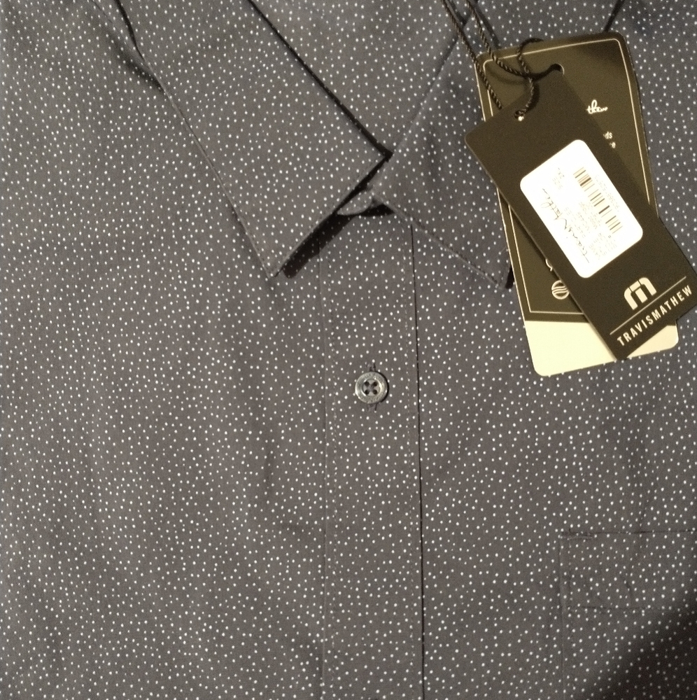Travis Mathew Polo shirt Navy 2xl New
